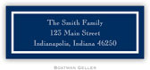 Address Labels by Boatman Geller - Classic Navy (Holiday)