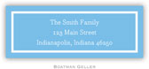 Address Labels by Boatman Geller - Classic Cornflower (Holiday)