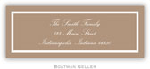 Address Labels by Boatman Geller - Classic Mocha