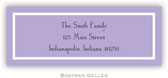 Address Labels by Boatman Geller - Classic Lilac