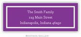 Address Labels by Boatman Geller - Classic Plum