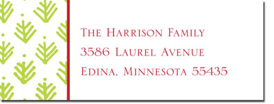 Address Labels by Boatman Geller - Sprig Lime Address Labels by Boatman Geller - Sprig Lime