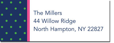 Address Labels by Boatman Geller - Dottie Navy Address Labels by Boatman Geller - Dottie Navy