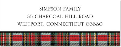 Address Labels by Boatman Geller - Stewart Plaid Address Labels by Boatman Geller - Stewart Plaid
