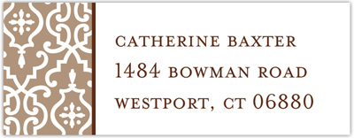 Create-Your-Own Address Labels by Boatman Geller (Wrought Iron)