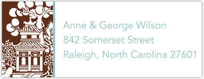 Create-Your-Own Address Labels by Boatman Geller (Chinoiserie)