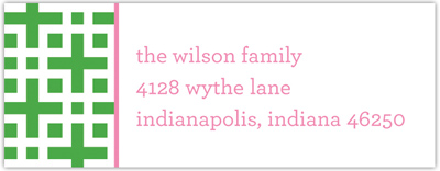 Create-Your-Own Address Labels by Boatman Geller (Lattice)