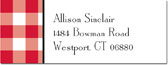 Create-Your-Own Address Labels by Boatman Geller (Classic Check)