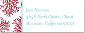 Create-Your-Own Address Labels by Boatman Geller (Coral)