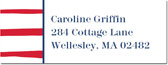 Create-Your-Own Address Labels by Boatman Geller (Brush Stripe)