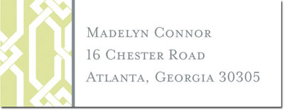 Address Labels by Boatman Geller - Arden Spring Green Address Labels by Boatman Geller - Arden Spring Green