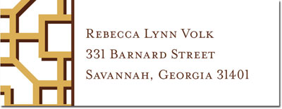 Address Labels by Boatman Geller - Fret Address Labels by Boatman Geller - Fret