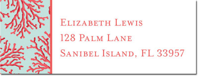 Address Labels by Boatman Geller - Reef Address Labels by Boatman Geller - Reef