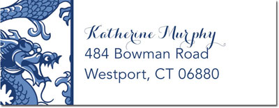 Address Labels by Boatman Geller - Imperial Blue