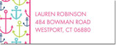Address Labels by Boatman Geller - Happy Anchors Pink