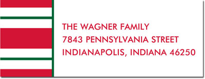 Address Labels by Boatman Geller - Essex Stripe Address Labels by Boatman Geller - Essex Stripe