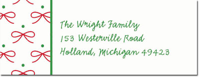Address Labels by Boatman Geller - Tiny Bow Address Labels by Boatman Geller - Tiny Bow
