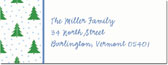 Address Labels by Boatman Geller - Tiny Trees with Light Blue Dots