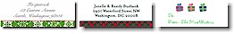 Boatman Geller Holiday Address Labels