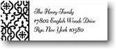 Address Labels by Boatman Geller - Wrought Iron Black (Holiday)