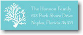Address Labels by Boatman Geller - Coral Teal (Holiday)