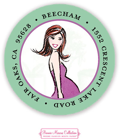 Bonnie Marcus Personalized Return Address Labels - Baby Shower Soiree Bonnie Marcus Personalized Return Address Labels - Baby Shower Soiree
