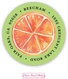 Bonnie Marcus Personalized Return Address Labels - Summer Citrus