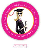 Bonnie Marcus Personalized Return Address Labels - Gorgeous Grad (Blonde)