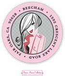 Bonnie Marcus Personalized Return Address Labels - Pretty Pink Party