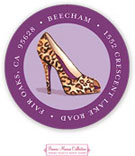 Bonnie Marcus Personalized Return Address Labels - Stylish Shoe Closet