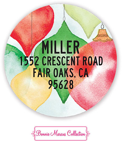 Bonnie Marcus Personalized Return Address Labels - Party Ornaments Bonnie Marcus Personalized Return Address Labels - Party Ornaments