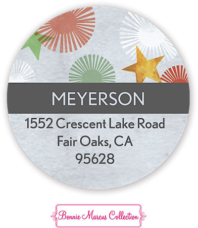 Bonnie Marcus Personalized Return Address Labels - Love Joy Hope