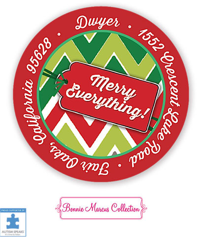 Bonnie Marcus Personalized Return Address Labels - Merry Everything! Bonnie Marcus Personalized Return Address Labels - Merry Everything!