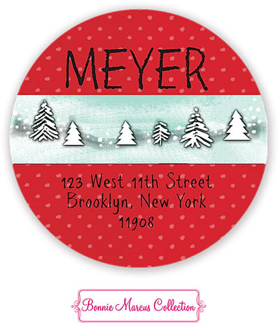 Bonnie Marcus Personalized Return Address Labels - Snow Globe Greetings Bonnie Marcus Personalized Return Address Labels - Snow Globe Greetings