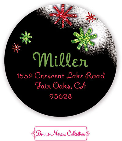 Bonnie Marcus Personalized Return Address Labels - Simple Sparkle Bonnie Marcus Personalized Return Address Labels - Simple Sparkle