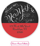 Bonnie Marcus Personalized Return Address Labels - Greetings From New York