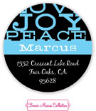 Bonnie Marcus Personalized Return Address Labels - Hanukkah Joy