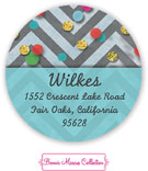Bonnie Marcus Personalized Return Address Labels - Peace & Joy Confetti Bonnie Marcus Personalized Return Address Labels - Peace & Joy Confetti