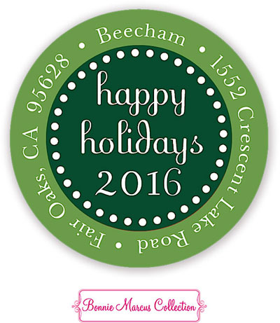 Bonnie Marcus Personalized Return Address Labels - Winter Cardinal (Green) Bonnie Marcus Personalized Return Address Labels - Winter Cardinal (Green)