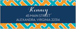 Dabney Lee Personalized Return Address Labels - Acapulco
