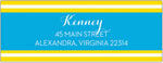 Dabney Lee Personalized Return Address Labels - Cabana
