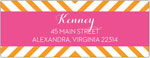Dabney Lee Personalized Return Address Labels - Chevron