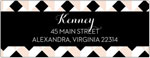 Dabney Lee Personalized Return Address Labels - Golden Girl