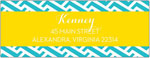 Dabney Lee Personalized Return Address Labels - Grasshopper