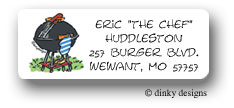 Dinky Designs Address Labels - Backyard Barbeque Dinky Designs Address Labels - Backyard Barbeque