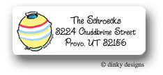 Dinky Designs Address Labels - Lantern Summer Dinky Designs Address Labels - Lantern Summer