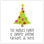 Holiday Address Labels by HollyDays (Merry and Bright)