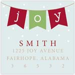 Holiday Address Labels by HollyDays (Simple Joy)