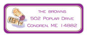 Inkwell Address Labels - Wine Placesetting