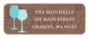 Inkwell Address Labels - Wine Chatter